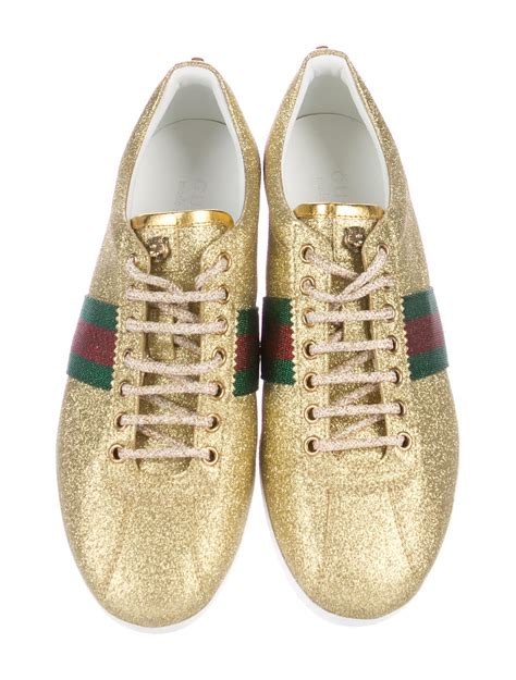 glitter gucci sneakers|gucci bambi glitter sneakers.